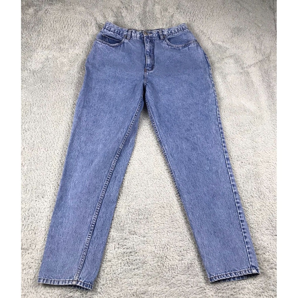 Vintage 90s Y2K Anchor Blue Jeans Womens 13 (30x29) Relaxed Baggy Blue Denim